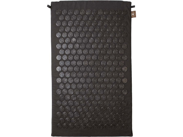 Lotus spijkermat acupressuur zwart 76x45 cm