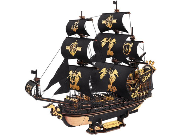 ROKR Robotime Seahorse Barque MCB02 3D houten puzzel
