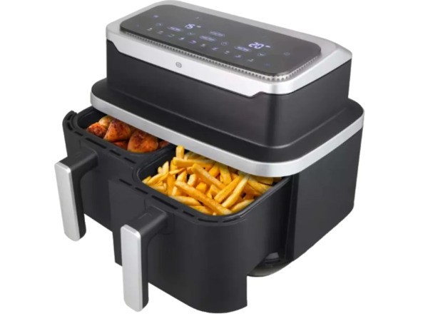 Essentiel-B Airfryer EAF2 2 kuipen 2600W zwart