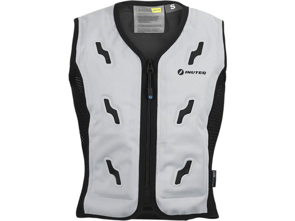 Inuteq Bodycool Smart-X koelvest zilver/grijs S