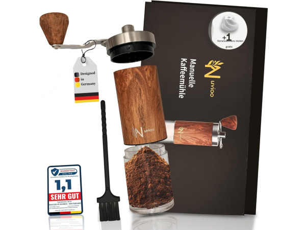 Nuvioo Koffiemolen Handmatig - Vintage Koffiemolens