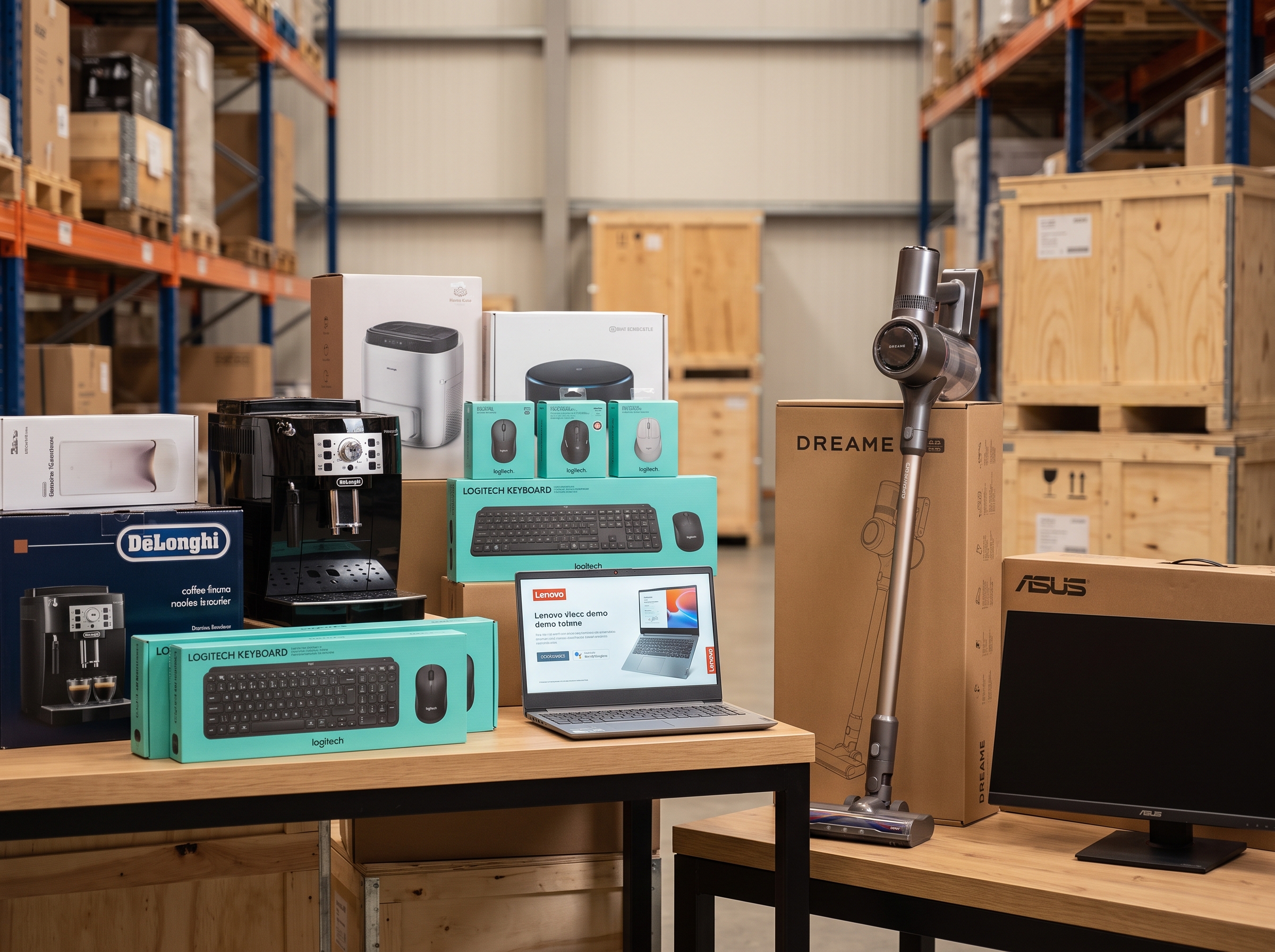 Nieuw & Retour : Logitech, DREAME, Lenovo, De’Longhi, Asus & meer!