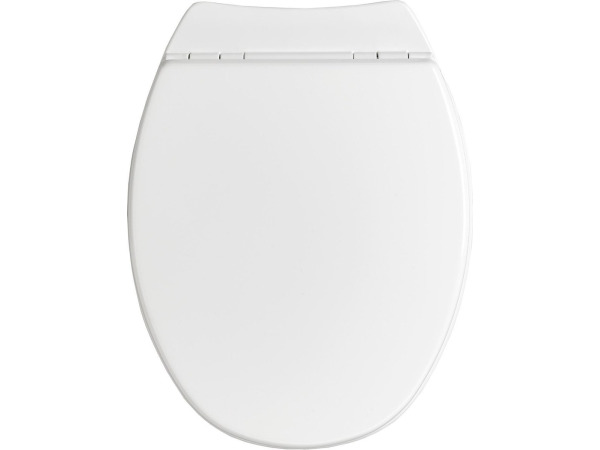 Allibert wc-bril SERENITY² - geperst hout - soft close = wit gelakt