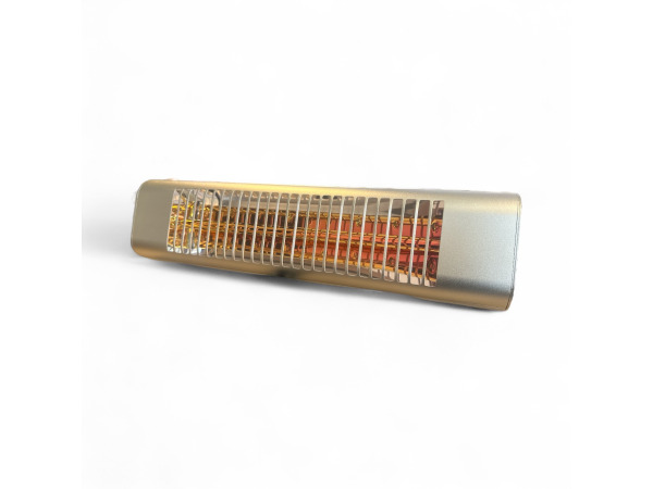 W2Go Red Line Terrasverwarmer op Stekker 2,0 kW Carbon Heater - Grijs