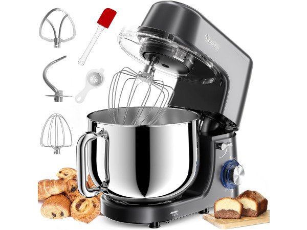 Homlee Keukenmachine - 2000W - 7,2 liter - Met accessoires