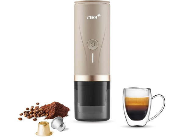 CERA+ Draagbare mini espressomachine - oplaadbaar USB-C