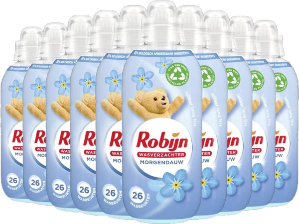 Robijn Wasverzachter Morgendauw 10x604ml Voordeelverpakking