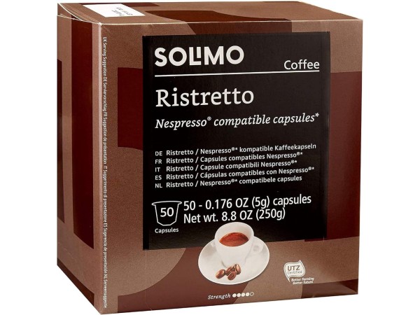 100 ristretto cups voor Nespresso