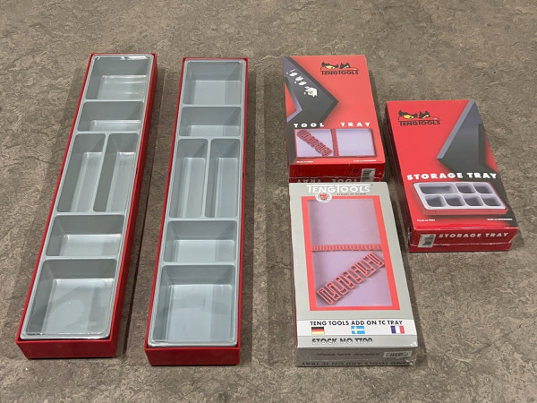 TengTools opbergbakken TT00/TT01 set 5-delig