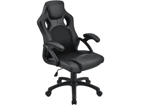 Racing Bureaustoel / Gamestoel Montreal - Zwart