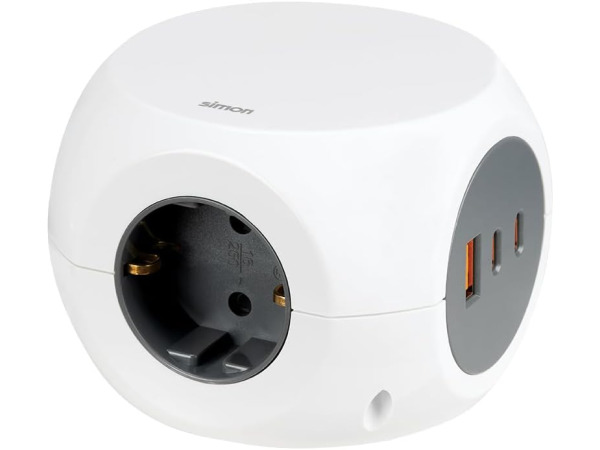 Simon COMBIBALL - Meervoudige stekkerdoos - 30 W USB