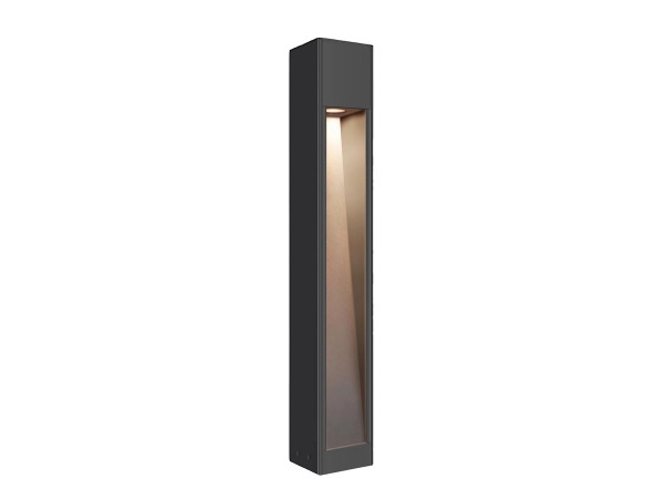 4x Staande tuinlamp 68cm GU10 fitting zwart waterdicht