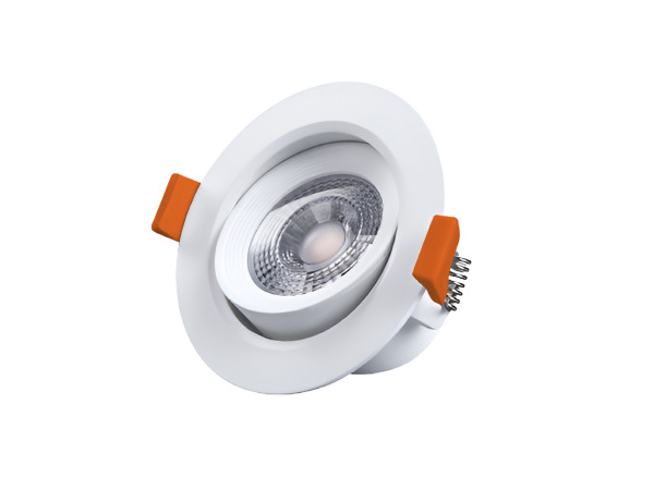 50x 4.9W SMD LED Inbouwspot 3000K mat wit met lens