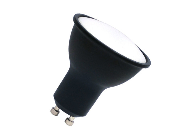 50x 4.9W GU10 LED Spot 3000K zwart