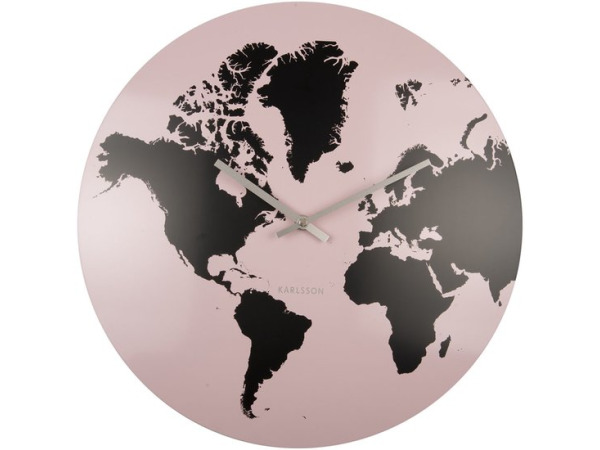Karlsson World Map klok