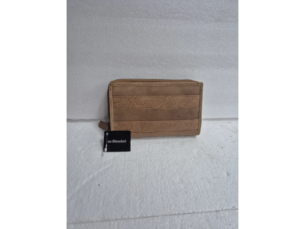Blended Wallet Beige/Cognac