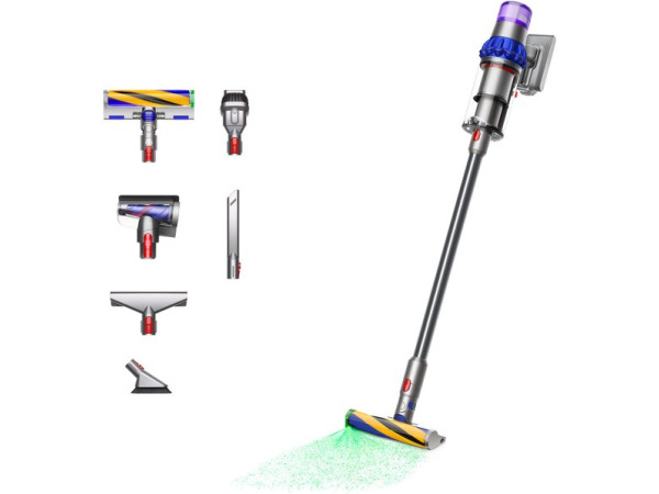 Dyson V15 Detect Fluffy Blauw/Nikkel 476575-01