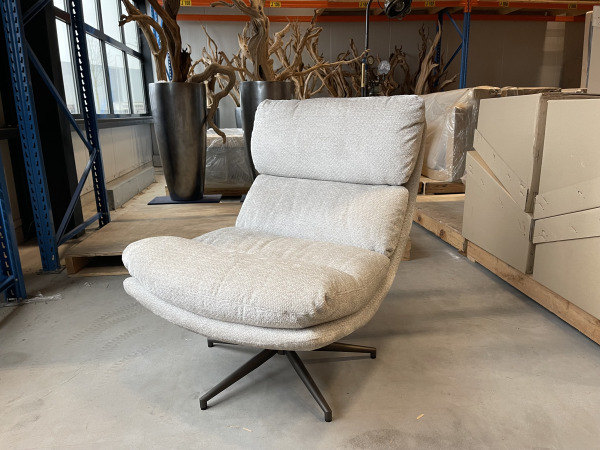 Fauteuil Comfy - Draaibaar - Stof - Natural - Beige