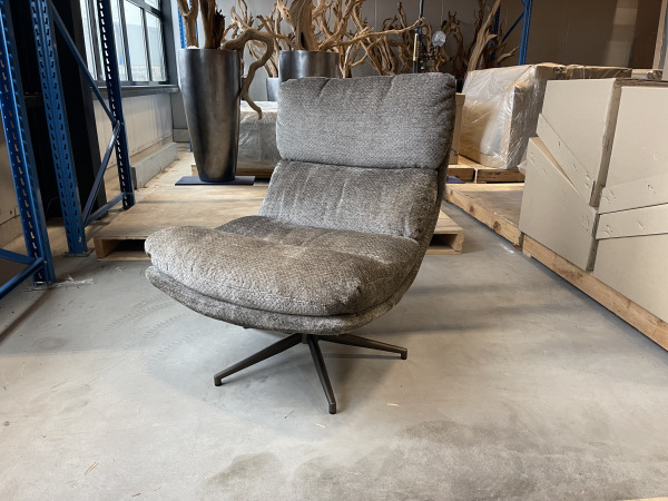 Fauteuil Comfy - Draaibaar - Stof - Taupe