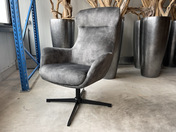 Draaifauteuil Wenen (2 stuks) - Velours - Hunter - Groen
