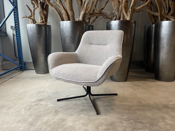Fauteuil Lylo (2 stuks) - 180° Return - linnen - lichtgrijs