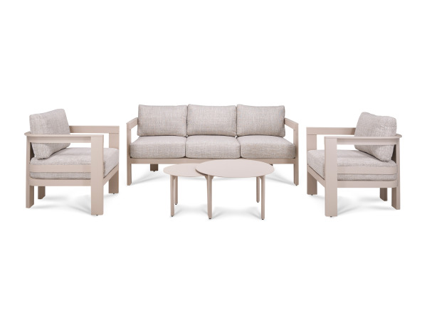 Outdoor Loungeset Monté - creme (quick dry)