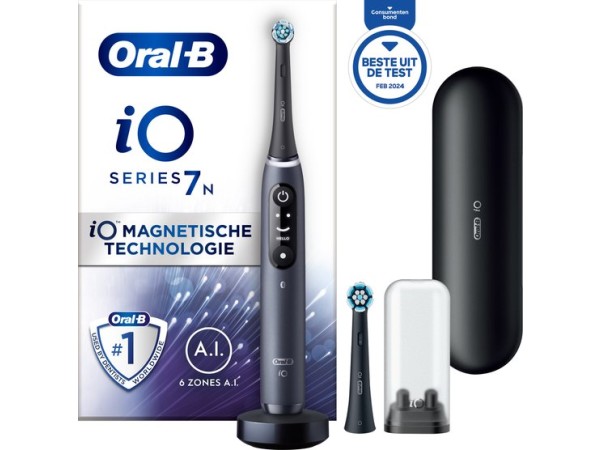 Oral-B iO 7N Elektrische Tandenborstel Zwart