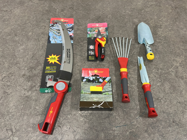 Wolf-Garten tuingereedschap set 6-delig