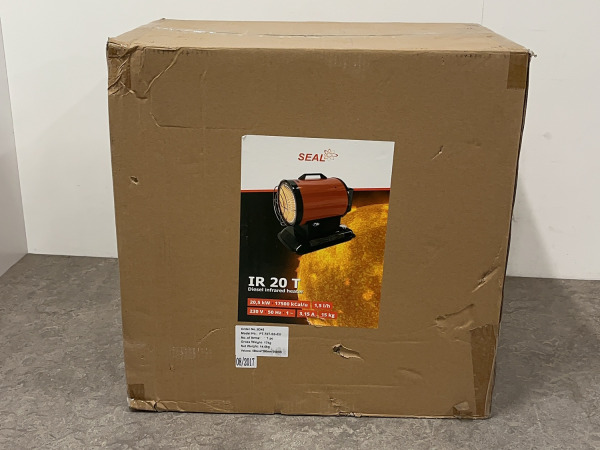 Seal infrarood heater IR20T 20,5kW