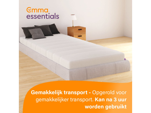 Emma Essentials Matras - 140x200 cm - 16cm hoog