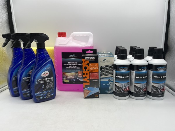 Mix Automaterialen oa Turtle Wax, Protection en Quixx System