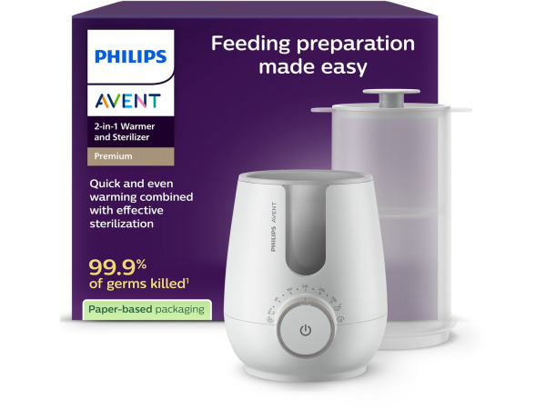 Philips Avent 2-in-1 Flessenwarmer & Sterilisator  260 ml