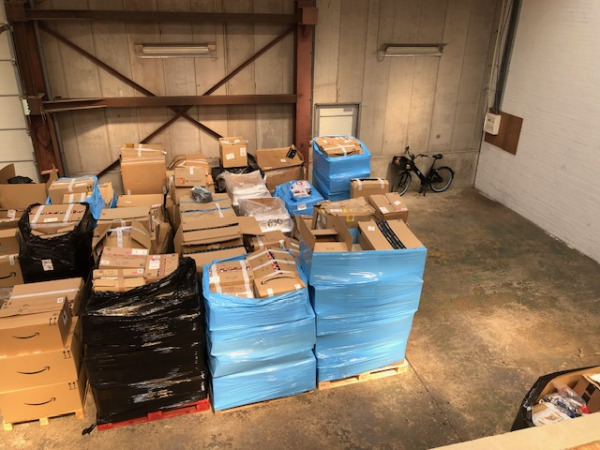 Pallet mix overstock sports-outdoor AMAZ 625pcs 10,8k
