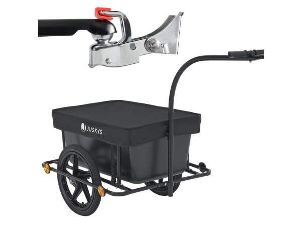 Fietskar / aanhangwagen - 90 liter