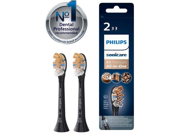 Philips A3 Premium HX9092/11 - Opzetborstels - 2 stuks