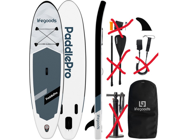 LifeGoods SUP Board Allround Compact - 300 x 76 cm - Opblaas