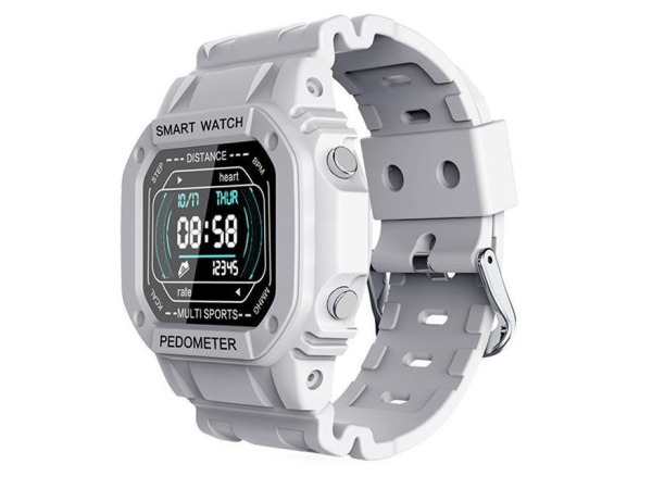 i2 White Smartwatch