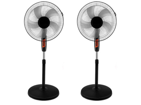 16" vloerventilator - Set van 2