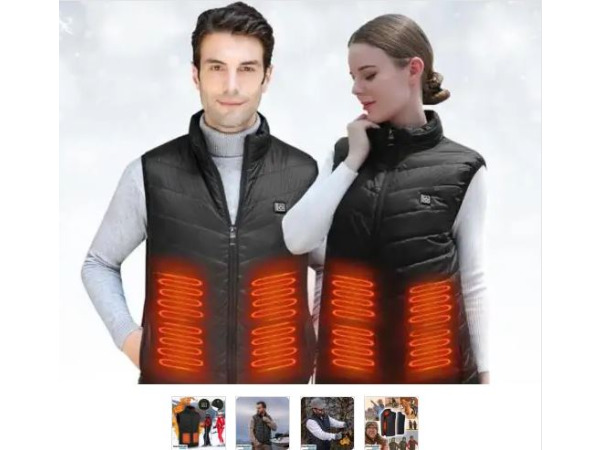 Unisex verwarmd vest XL