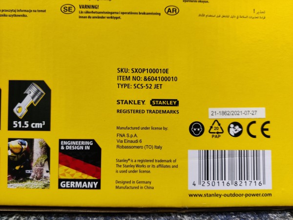 stanley-benzine-kettingzaag-515-cc