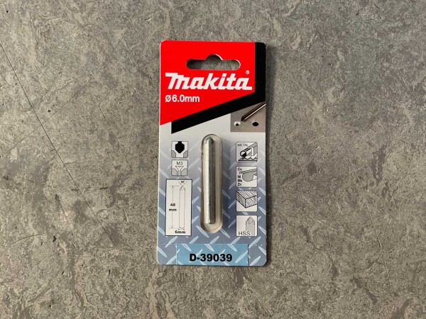 25x Makita verzinkboor ø6 mm D-39039