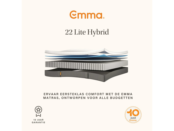 Emma hybrid light matras 160X200