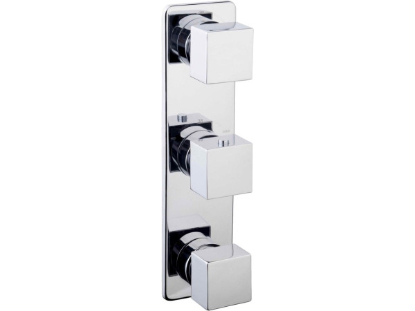 Douchekraan Rombo 15cm Hartafstand Thermostatisch Inbouw Vie