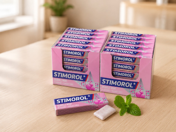 50x STIMOROL - Bubble Mint Kauwgom