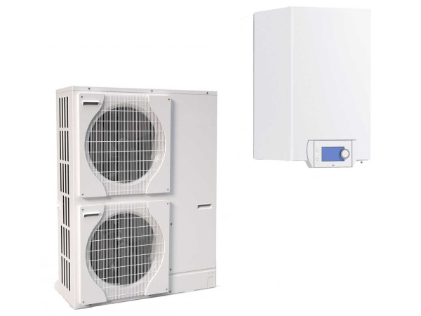 lucht/water-warmtepomp 16kW BLW Split C met verwarmelement