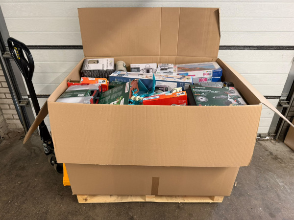 Mixpallet BOMVOL met overstock (ca.400 stuks) Alles nieuw #6