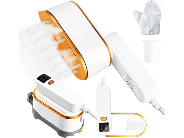 Draagbare Krachtig 2-in-1 Stomer & Strijkijzer 1200W