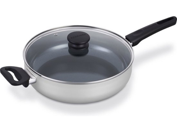 Brabantia INDU+ Hapjespan met Deksel