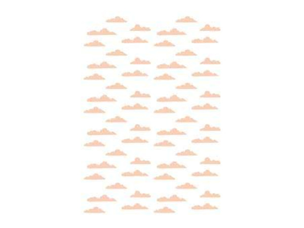 Roomblush Behang Sweet Clouds - Roze - 200x285cm