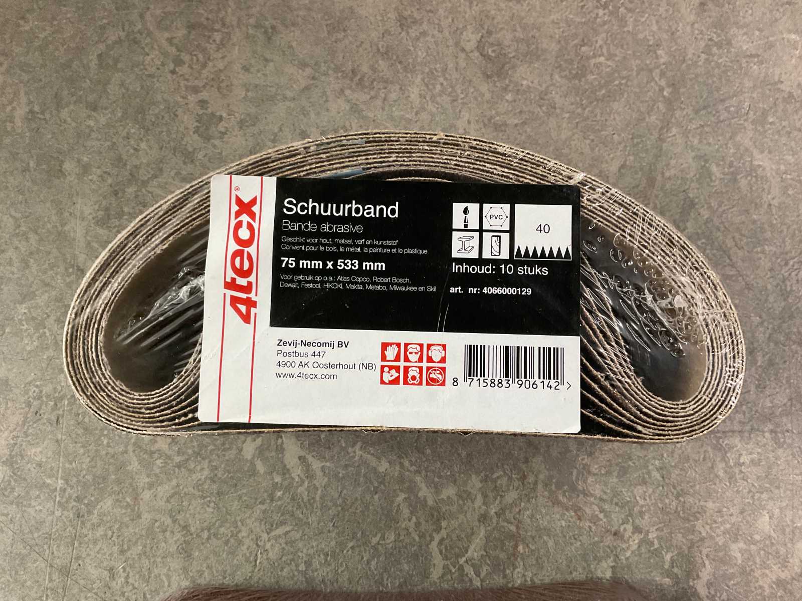 4tecx-schuurband-set-10-delig